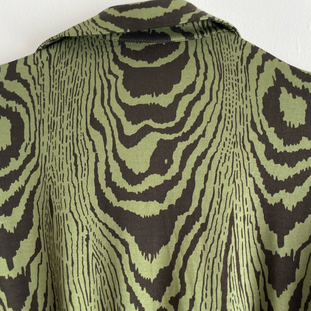 RARE DIANE VON FURSTENBERG Printed Silk Knee-Length Dress - Picture 4 of 4